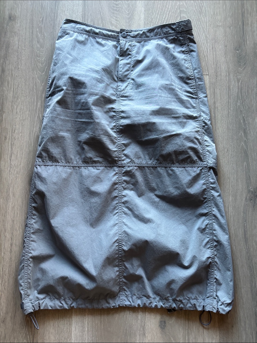 TNA Light Gray Cargo skirt
